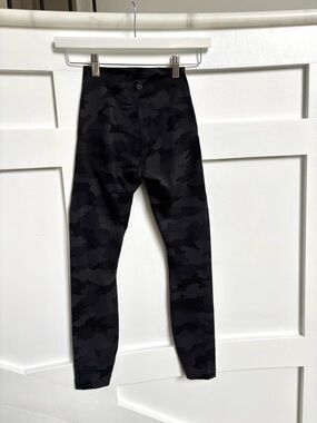 lululemon athletica  Black Camo High-Rise Leggings